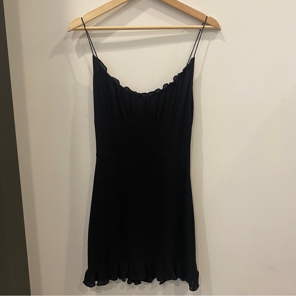 reformation black esther dress - Picture 5 of 8